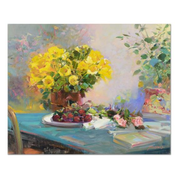 "Buttercups and Plums" by Ming Feng