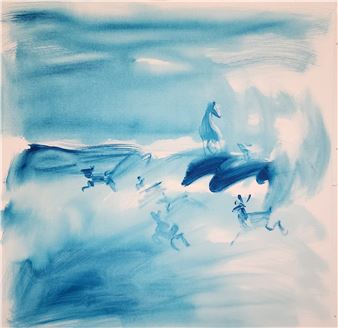Jacobi Lelior: The Blue Bambi - Noga Gallery of Contemporary Art