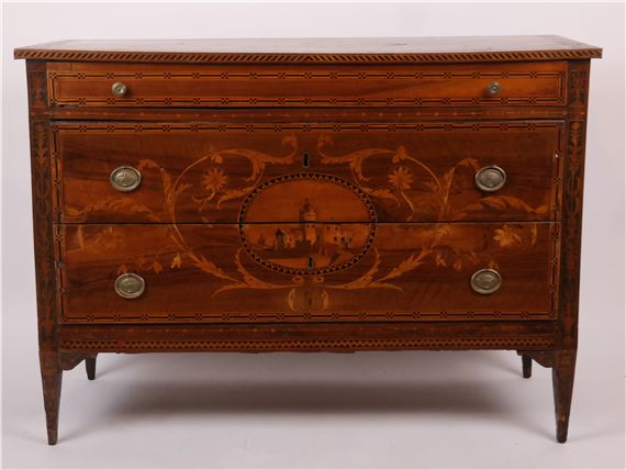 Giuseppe Maggiolini | Neoclassical period 3-drawer commode | MutualArt
