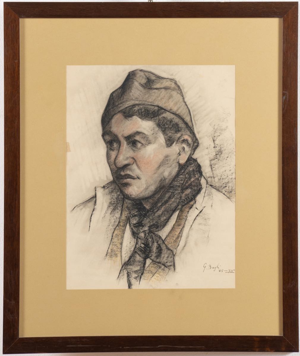 Guido Bugli | Ritratto maschile (1935) | MutualArt