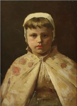 Portret van meisje - Adriana Johanna