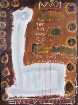 The Boy Wood Rock for Days, 2003 - Paul Andrew Wandless