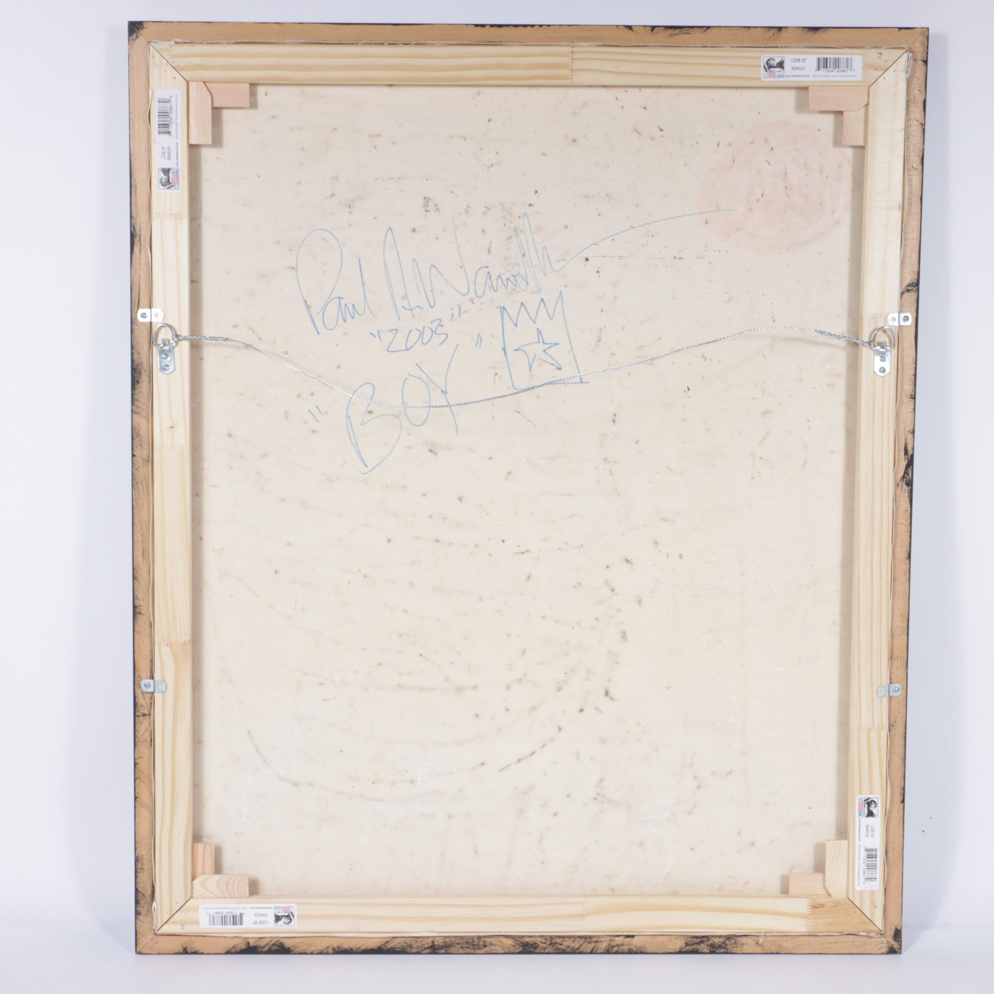 Artwork by Paul Andrew Wandless, Boy, 2003, Made of oil on canvas