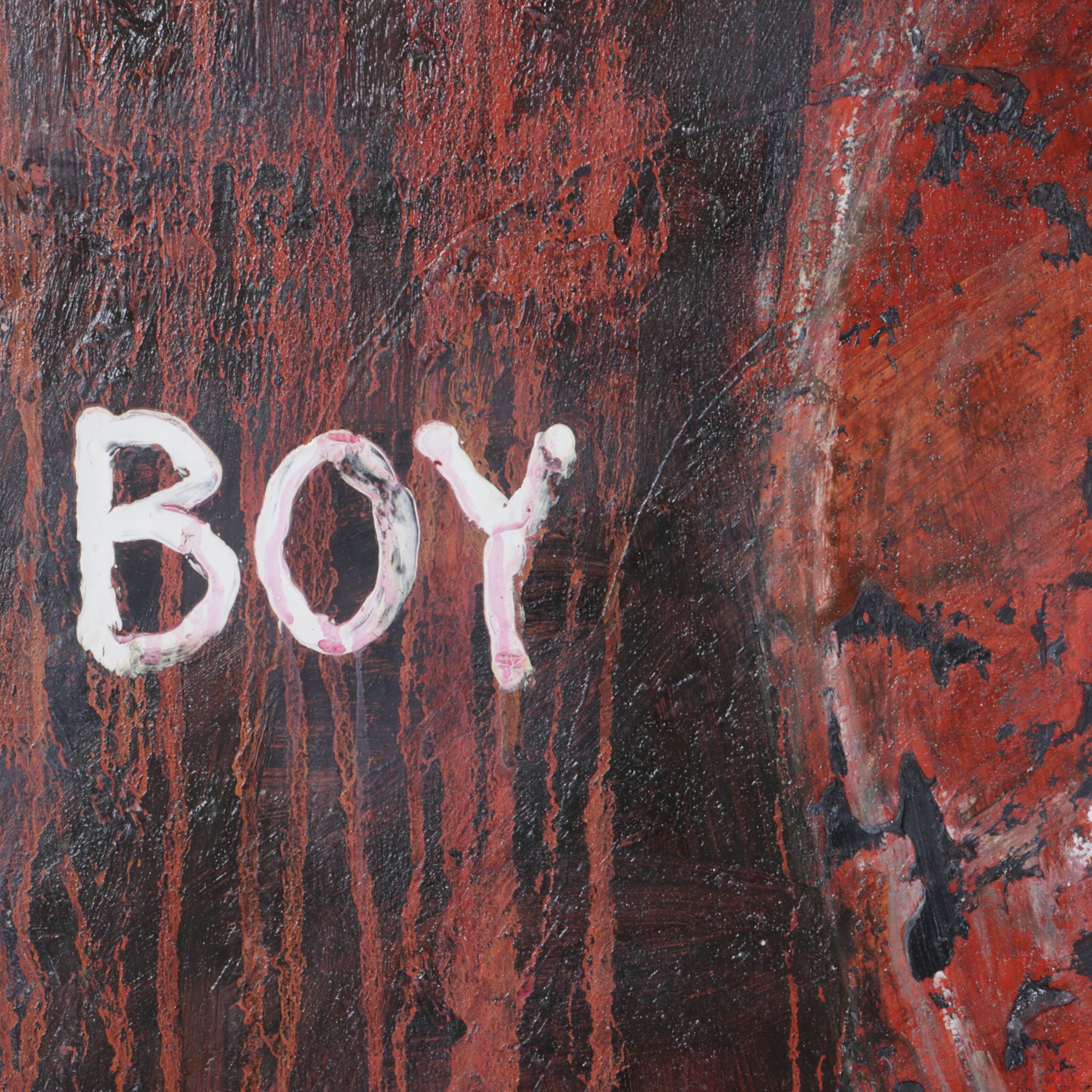 Artwork by Paul Andrew Wandless, Boy, 2003, Made of oil on canvas