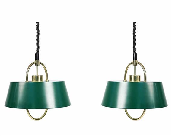PAIR JO HAMMERBORG FOG & MORUP "HERCULES" LIGHTS