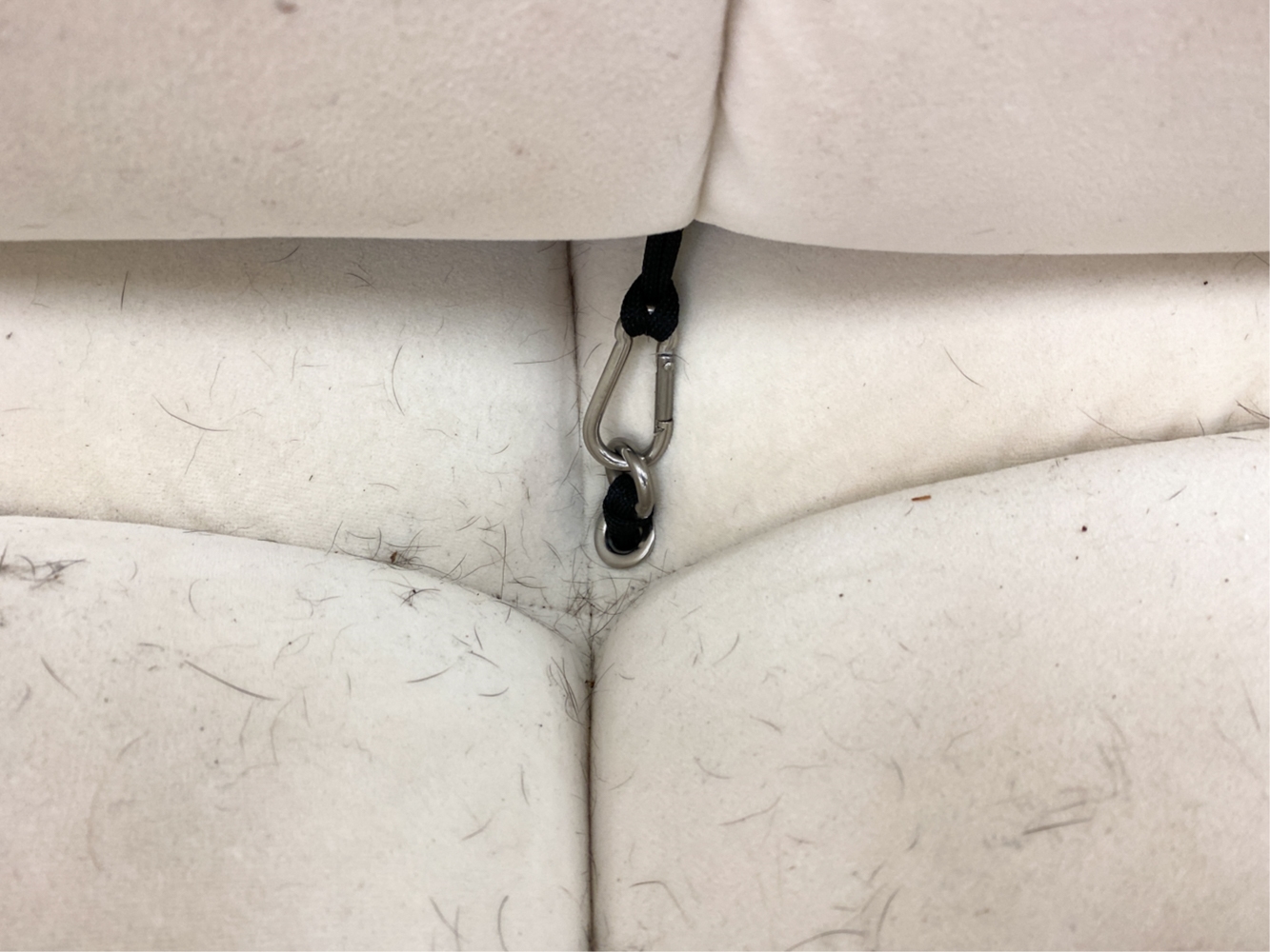 Artwork by Mario Bellini, MARIO BELLINI CAMALEONDA STYLE MODULAR SOFA, Made of velvet