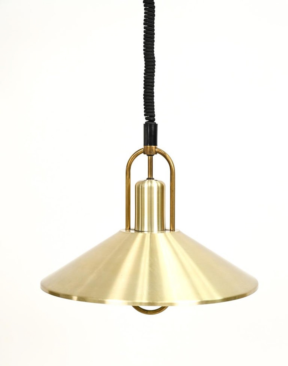 Artwork by Jo Hammerborg, JO HAMMERBORG FOR FOG & MORUP PENDANT LIGHT, Made of brass