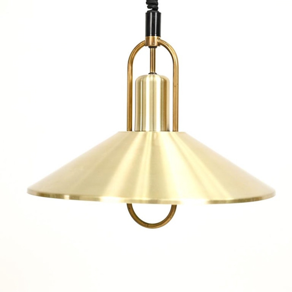 Artwork by Jo Hammerborg, JO HAMMERBORG FOR FOG & MORUP PENDANT LIGHT, Made of brass