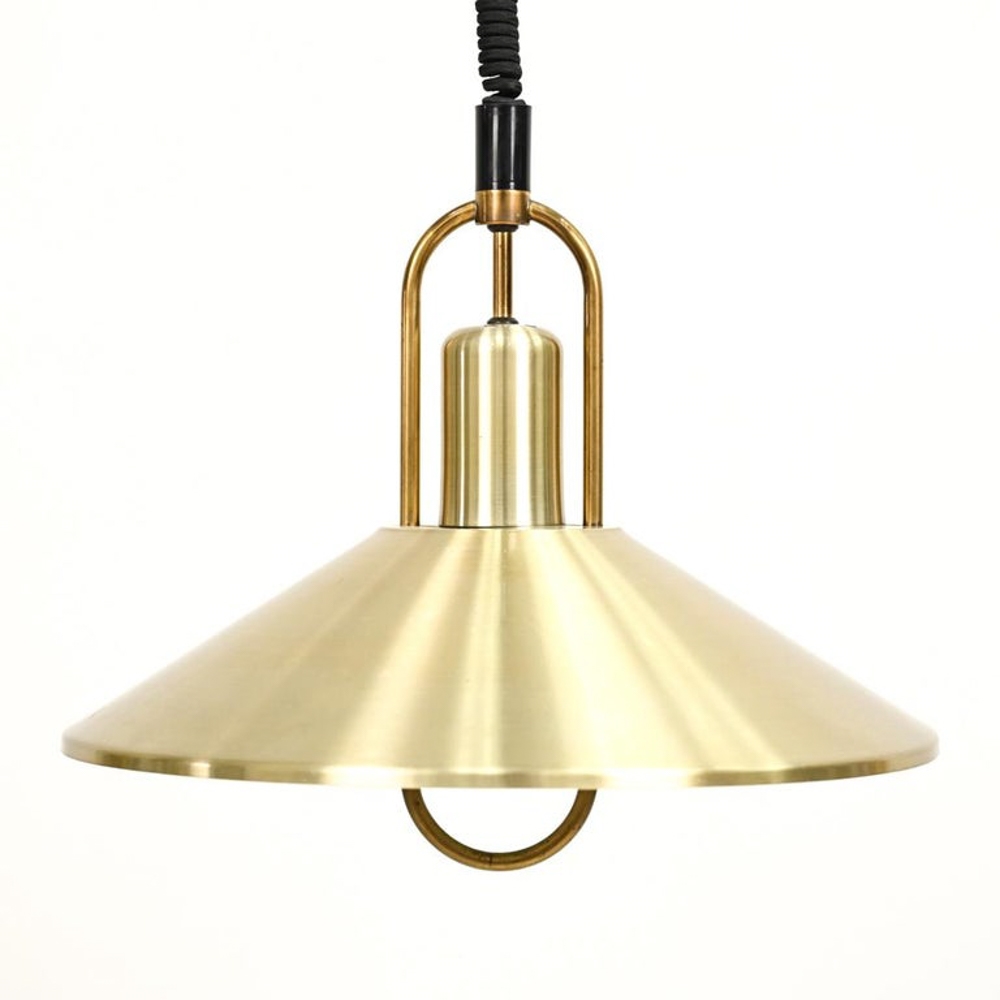 Artwork by Jo Hammerborg, JO HAMMERBORG FOR FOG & MORUP PENDANT LIGHT, Made of brass