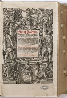 Historien vnd Bücher: Von alten Jüdischen Geschichten [...] - Tobias Stimmer