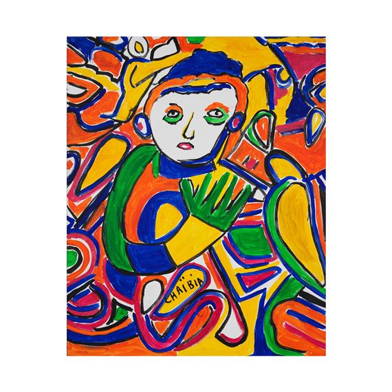 Sans titre by Chaibia Tallal, 1992