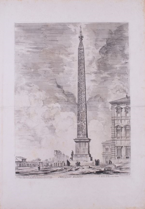 Obelisco Egizio by Giovanni Battista Piranesi