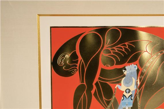 Erté | Erte (Romain de Tirtoff 1892-1990): Samson and Delilah
