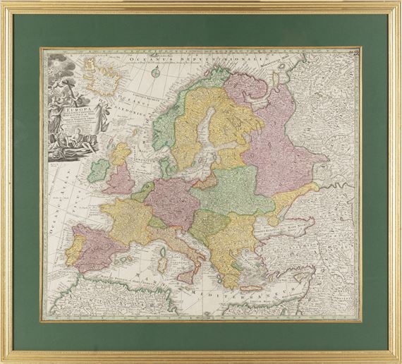Georg Matthäus Seutter | Map of Europe (1740) | MutualArt