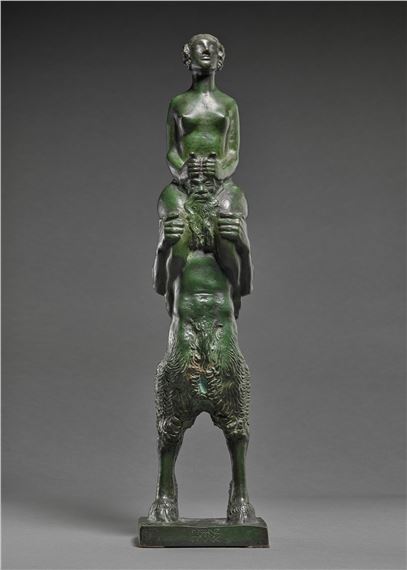 Faun und Nixe (Faun and Nymph) by Franz von Stuck