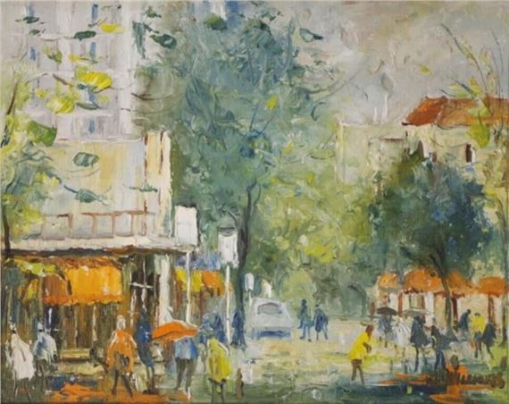 'Orange Blinds' by Wilmotte Williams