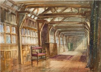 Four Stately Interiors - Edward William Trick