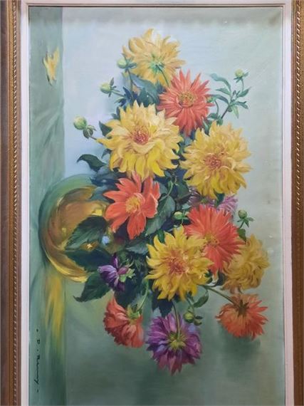Paul Remy | Bouquet de fleurs | MutualArt