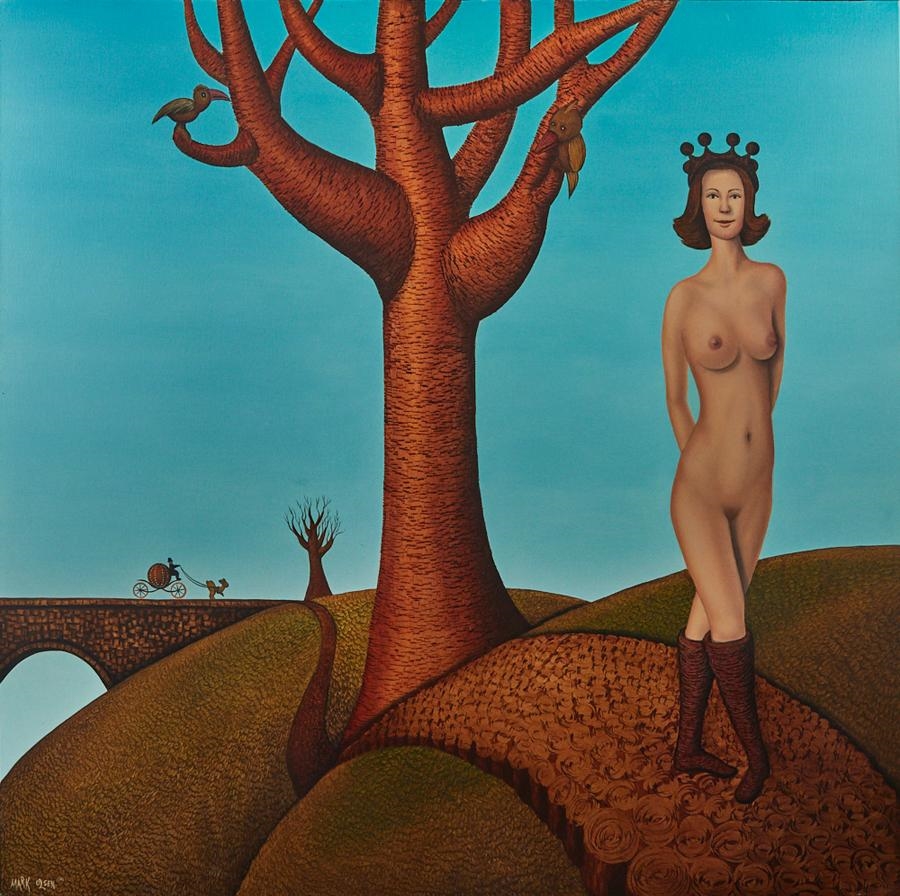 Artwork by Mark Olsen, untitled, Made of acrylic on canvas