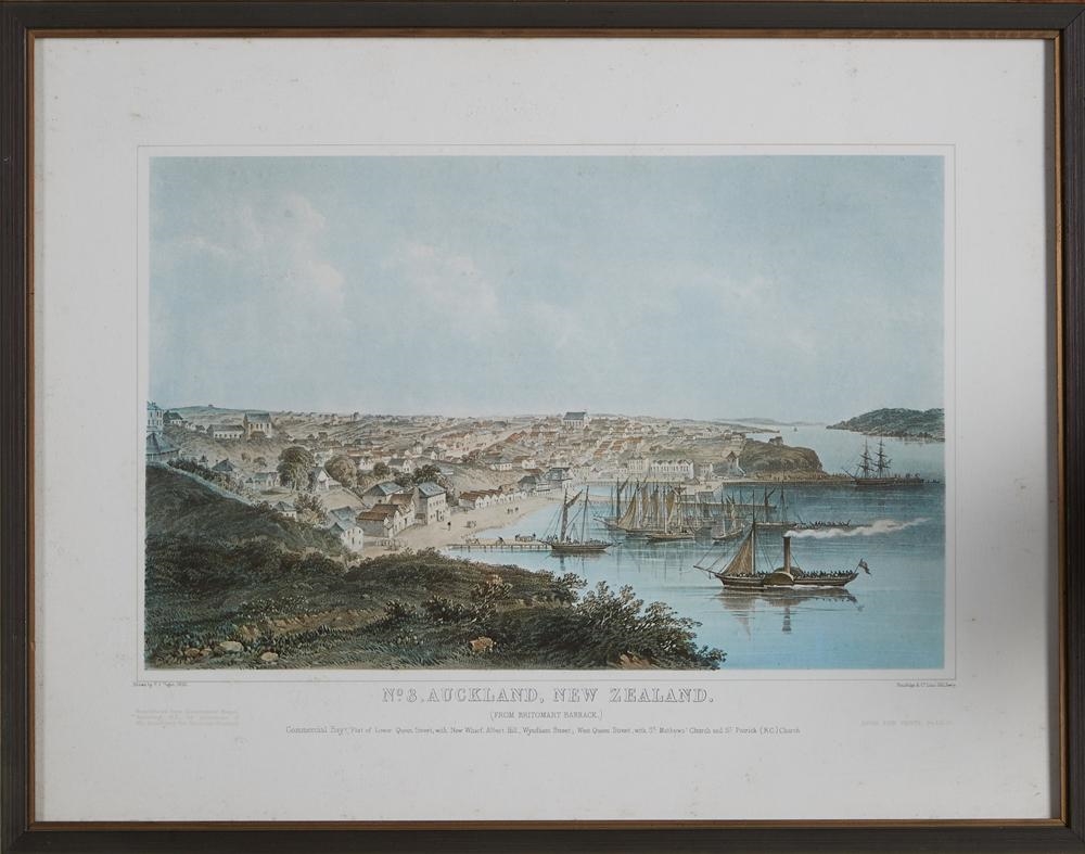 Patrick Joseph Hogan No.3 Auckland New Zealand from Britomart Barrack (1852) MutualArt