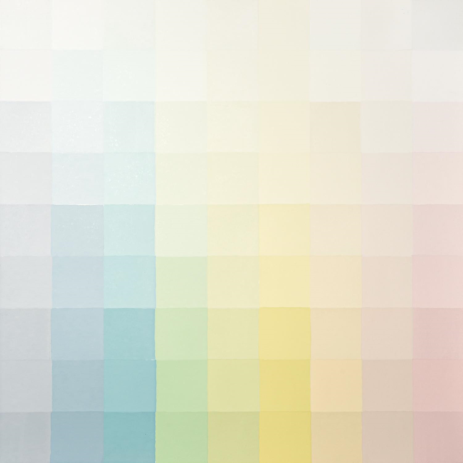 Artwork by Alberonero, 81 Toni 4/8, Made of Screen print, 81 layers on Hahnemüle natural white paper