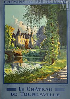 Le Château de Tourlaville, - E. Couronneau
