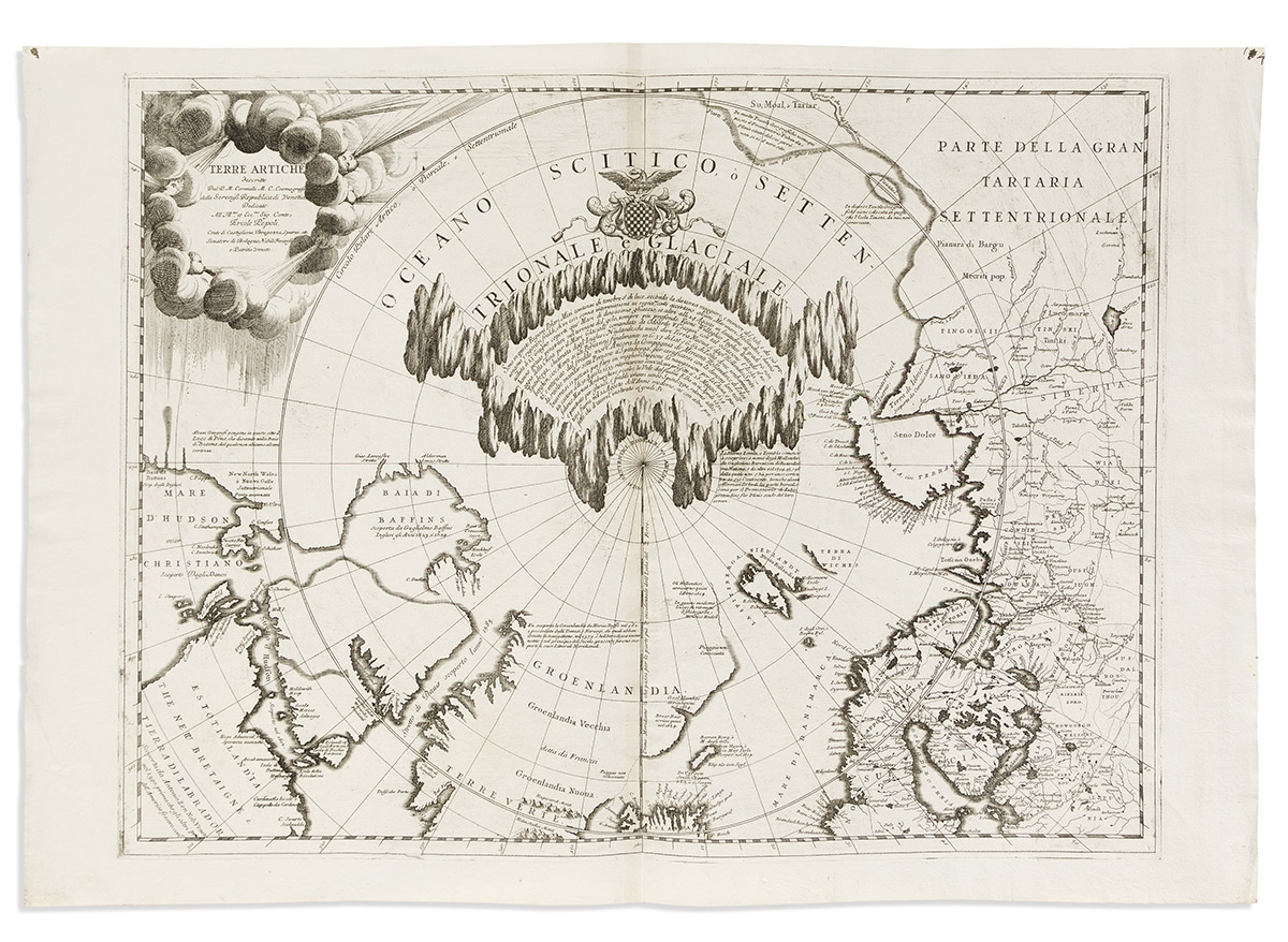 Vincezo Maria Coronelli | (ATLANTIC.) Vincenzo Coronelli. Mare del Nord ...