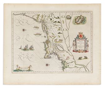 (NEW ENGLAND.) Willem Blaeu. Nova Belgica et Anglia Nova. - Willem Blaeu