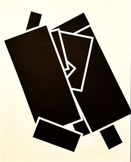 Abstraction by Christian de Cambiaire, 1990