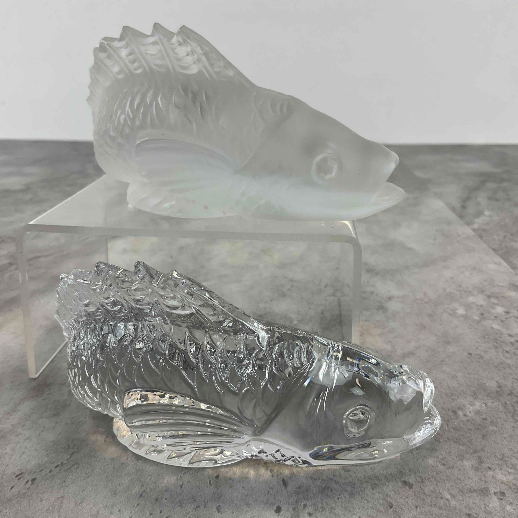 Baccarat | Clear fish has small chip to the tail | MutualArt