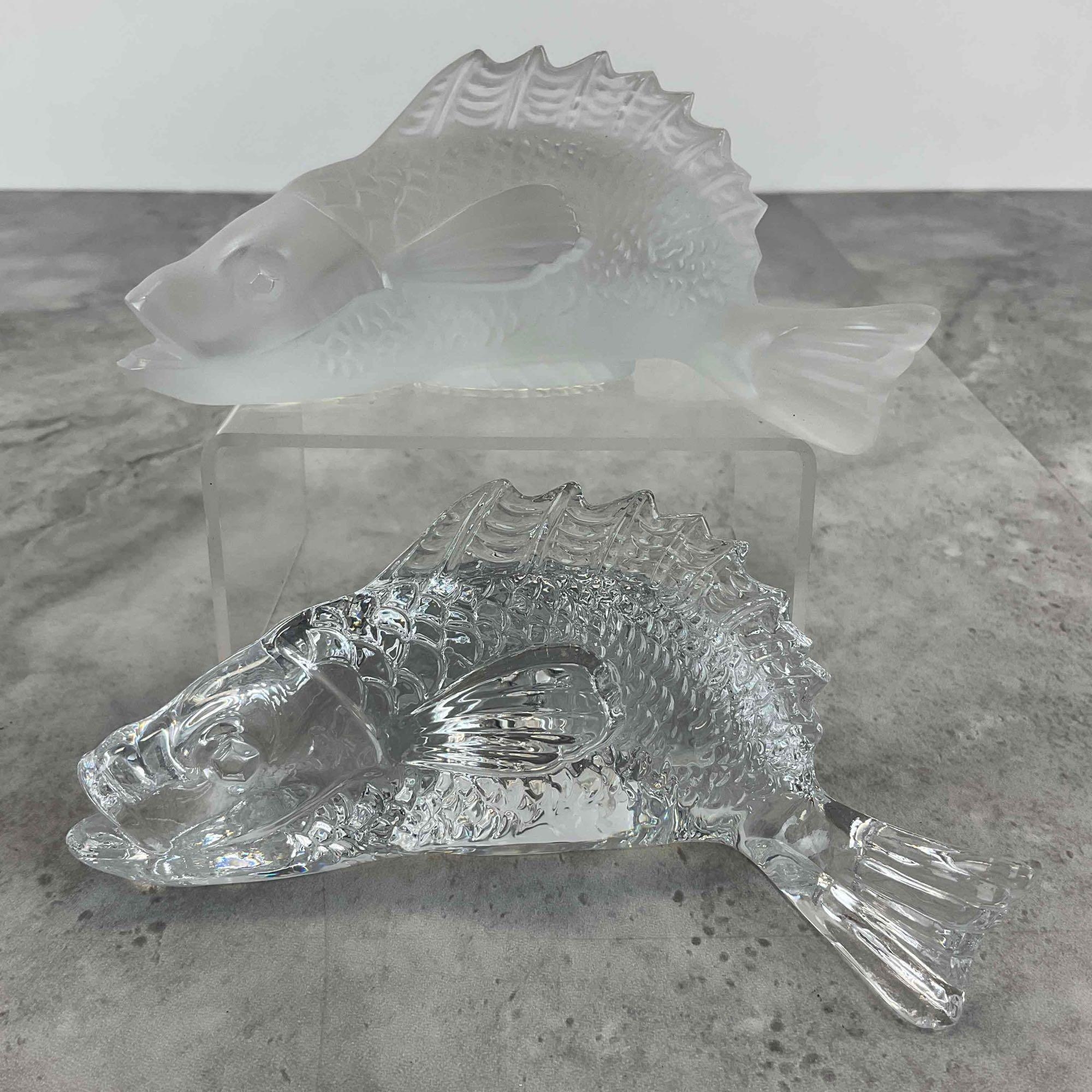 Baccarat | Clear fish has small chip to the tail | MutualArt