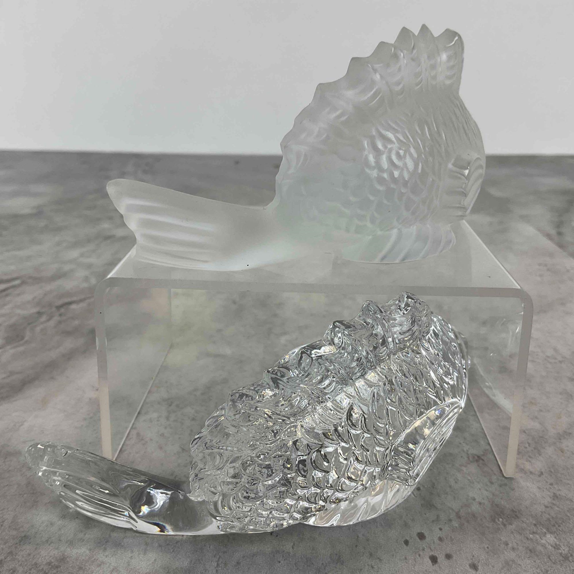 Baccarat | Clear fish has small chip to the tail | MutualArt