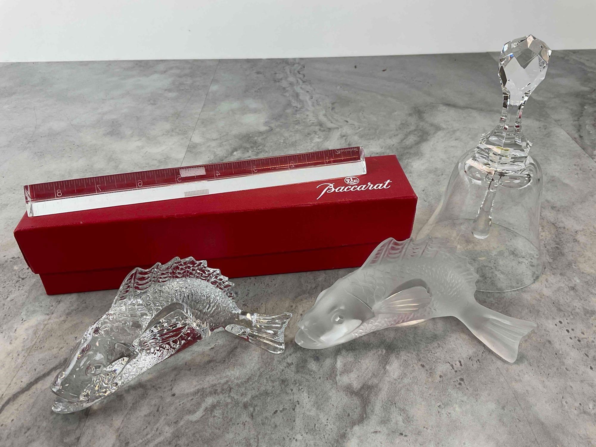 Baccarat | Clear fish has small chip to the tail | MutualArt