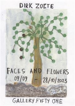 Dirk Zoete: Faces and Flowers - Gallery Fifty One