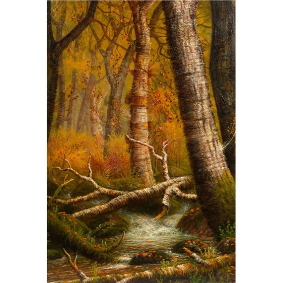 James Everett Stuart | Autumn Tints (1909) | MutualArt