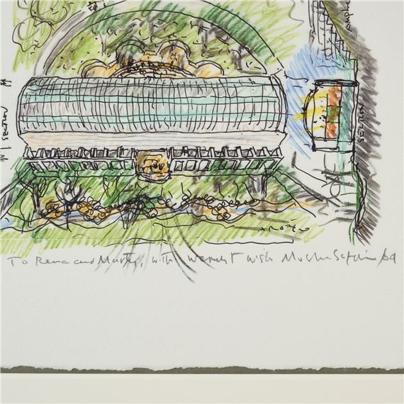 Moshe Safdie | Architectural Drawing (1938) | MutualArt