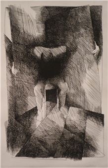 A group of abstract etchings and prints - Jochem Poensgen