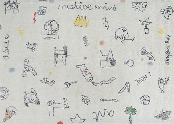 Edgar Plans Rug “Woolable Wall Notes” Edgar Plans | Woolable Rug Walls Notes (2021) | MutualArt
