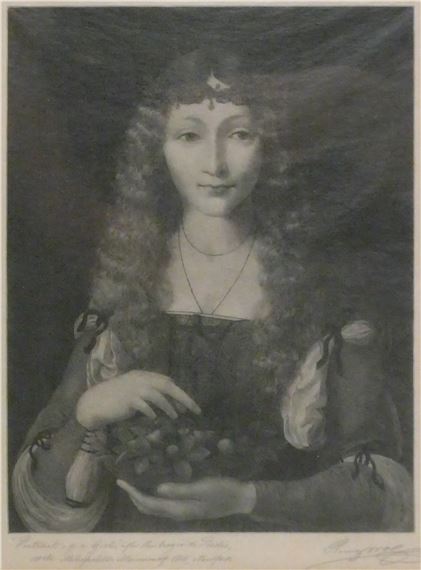 ''PORTRAIT OF A GIRL'' - Henry Wolf