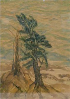 ''NEAHKAHNIE COASTAL VIEW'' - Henry Frederick Wentz