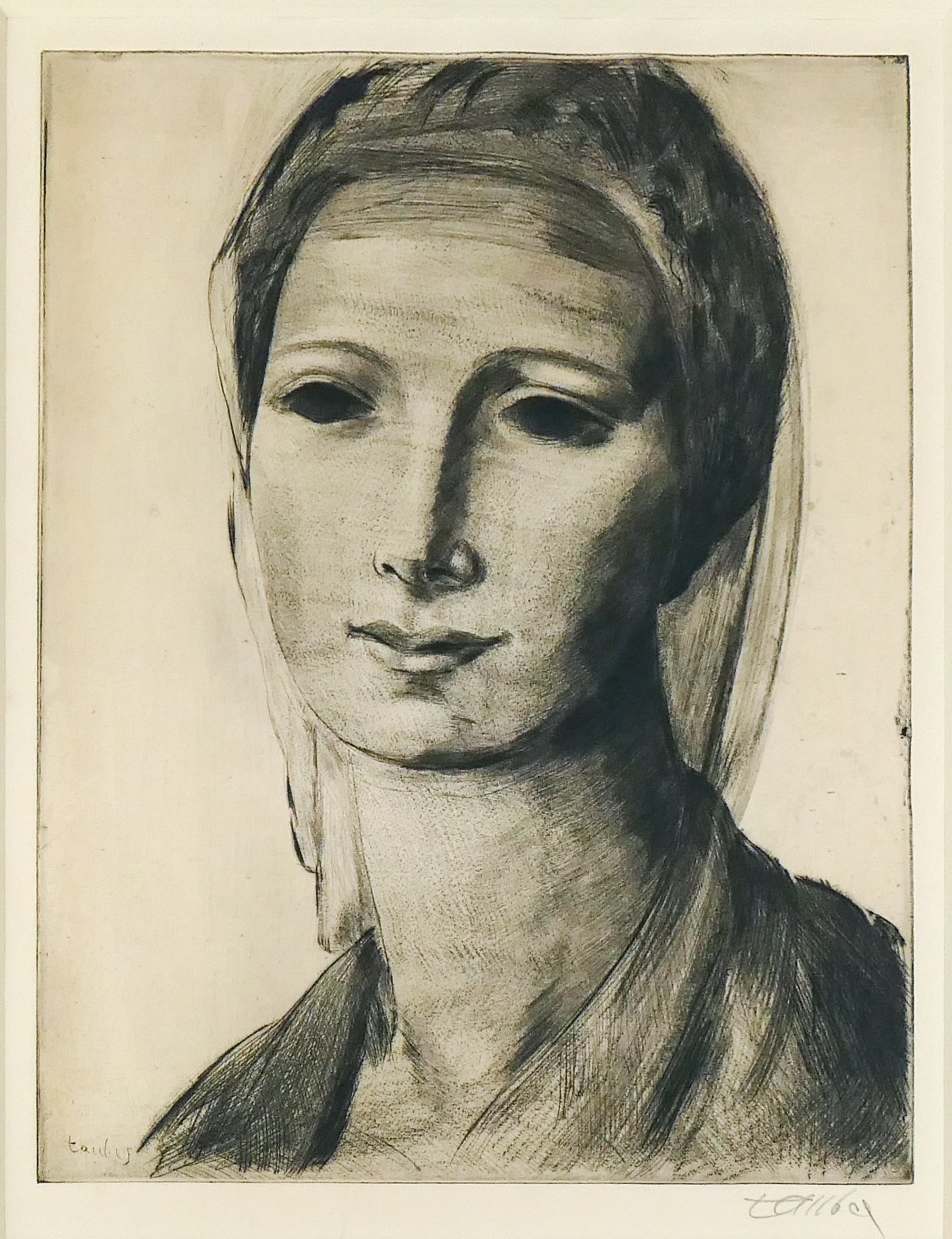 Frederic Taubes | ''HEAD OF A GIRL'' | MutualArt