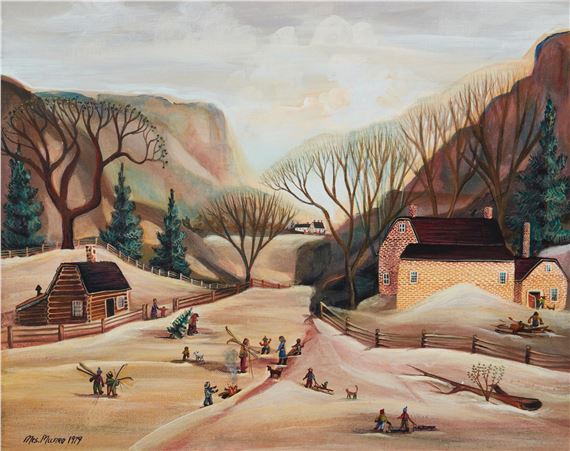 "Christmas in Colorado," by Janet Munro, 1979