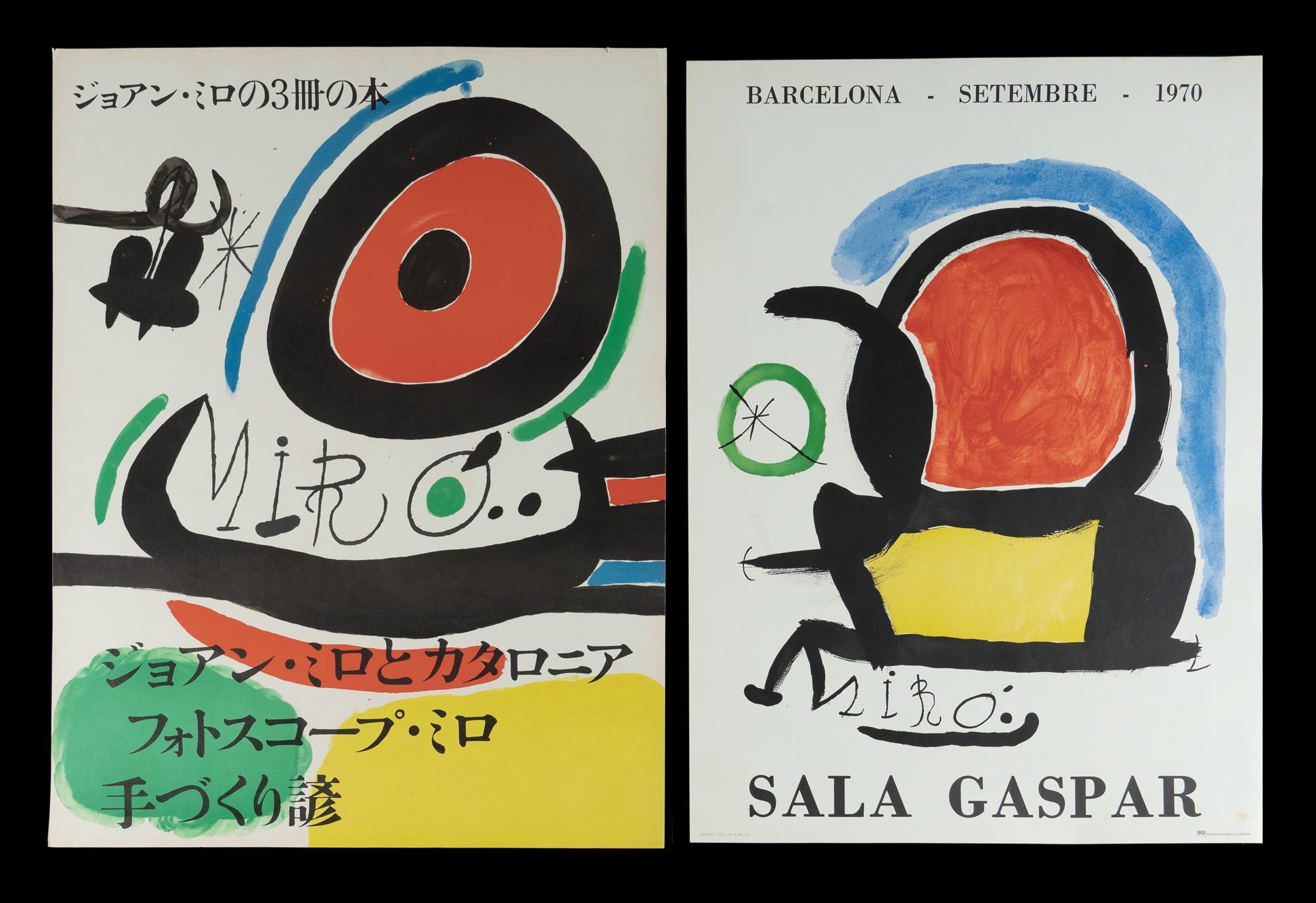 Three Books by Joan Miró, 1970