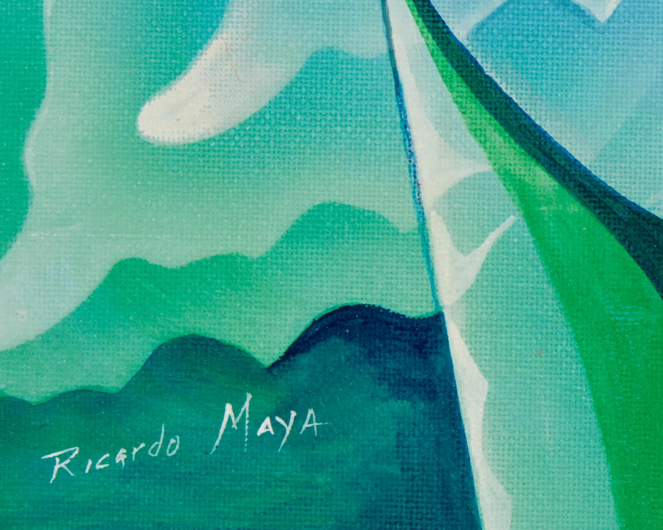 Ricardo Maya | Two dream-like portraits | MutualArt