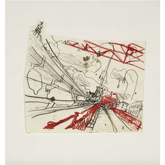 DOUGGIE'S RED BRIDGE, 2007 by Susanna Heller, 2007