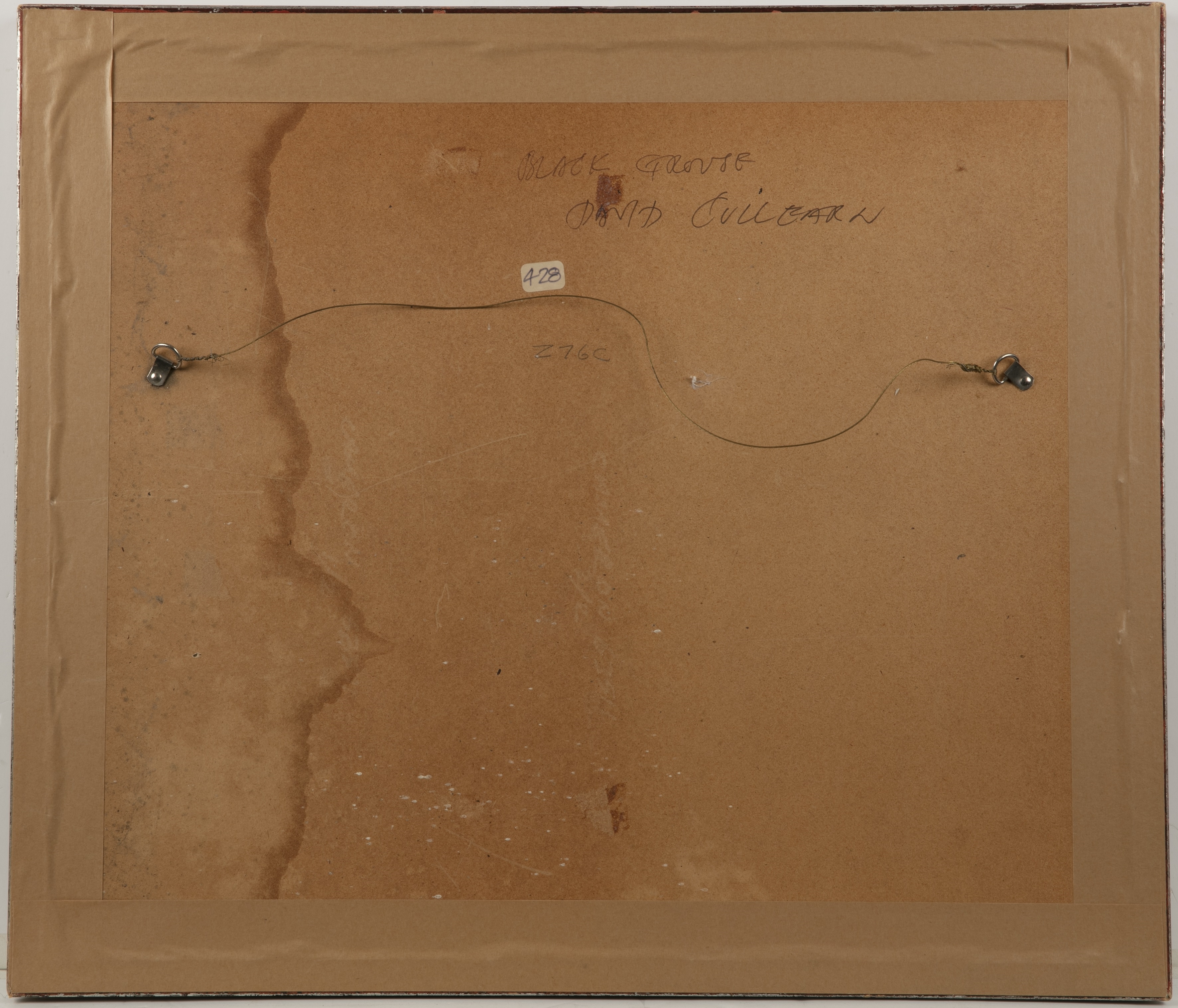 Artwork by David Cullearn, A pheasant in a landscape setting, Made of watercolour