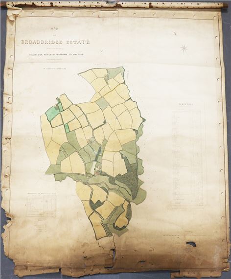 J Plummer | Map of Broadbridge Estate Situate in the Parishes of ...