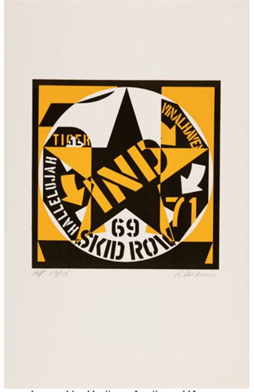 Decade: Autoportrait by Robert Indiana, 1969