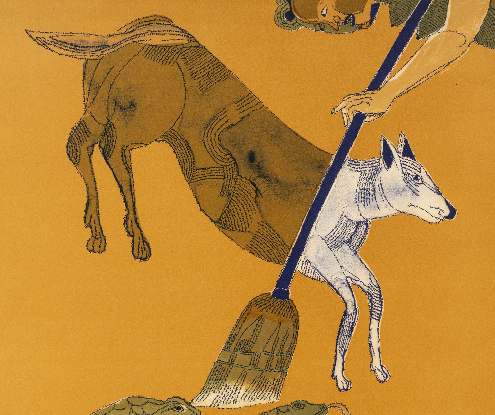 Francisco Toledo | Sweeping Up the Frogs (from the Cowboy Series) (1971 ...