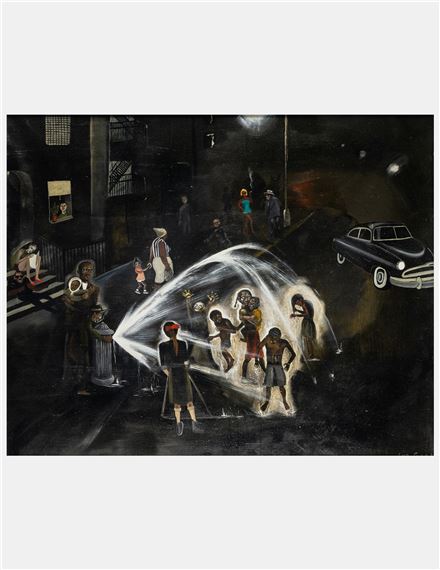 Harlem by Sue Coe, 1985